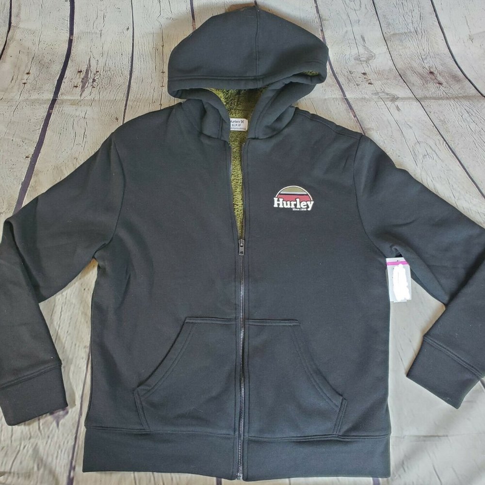 Hurley Zip up Hoodie Small NWOT $68